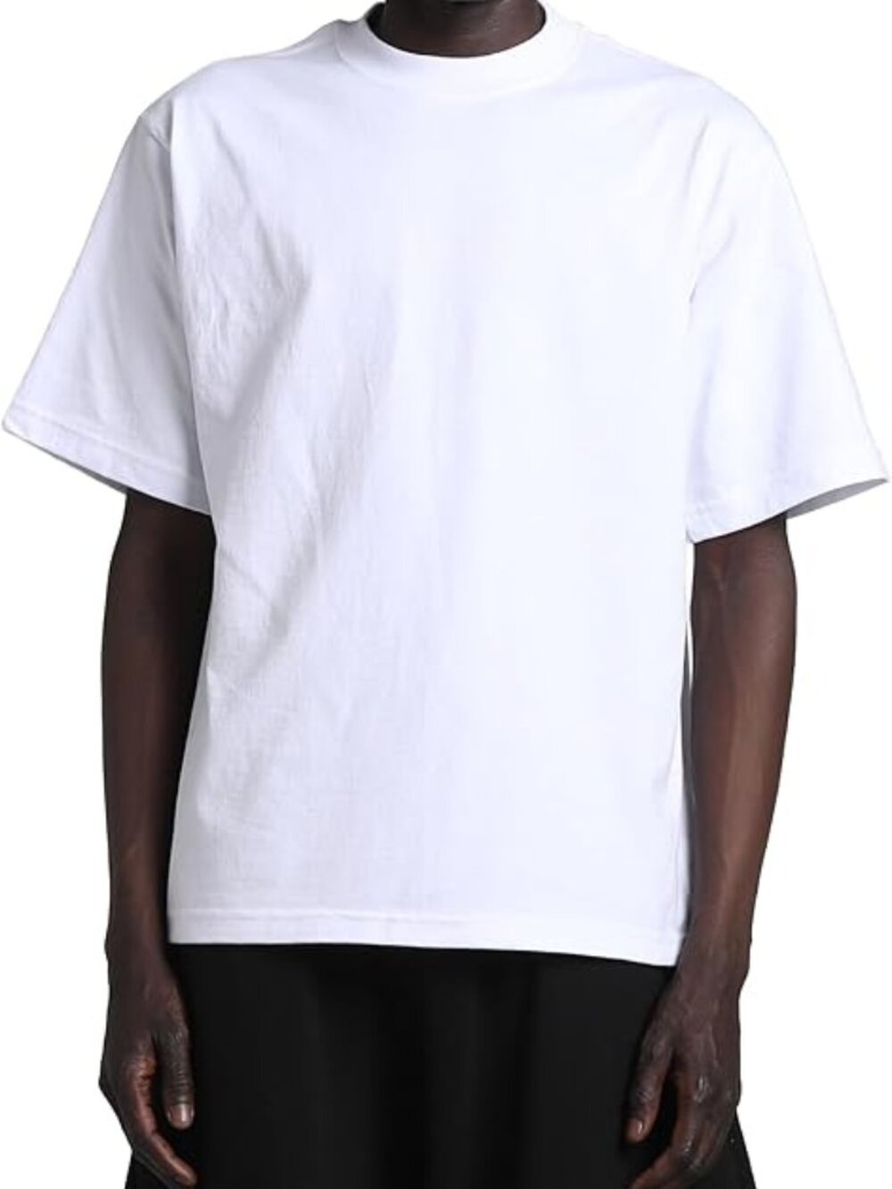 Shaka Wear 7.5oz Max Heavyweight Cropped Tee – White